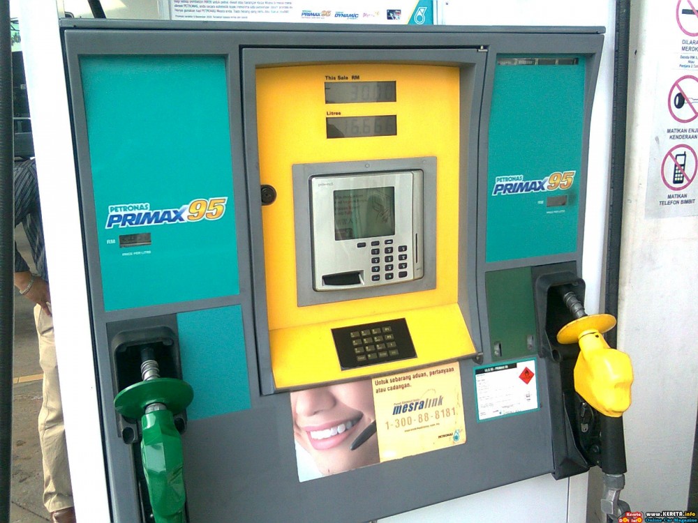 Harga petrol Ron97 turun 10 sen