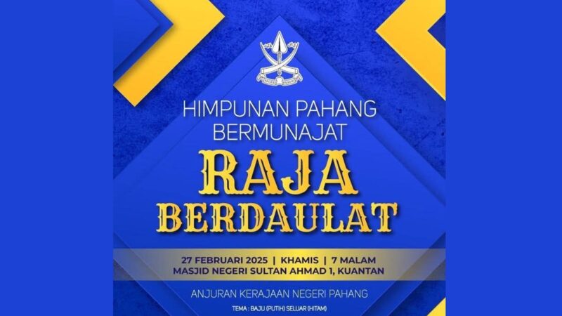 Himpunan Pahang Bermunajat Raja Berdaulat