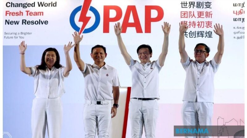 PRU2025 Singapura: Kemenangan besar PAP dan mandat baharu untuk Lawrence Wong
