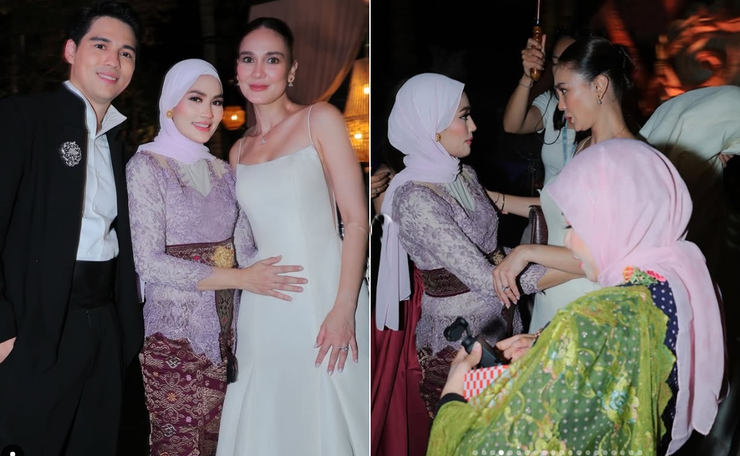 Fasha Sandha Terbang ke Bali Raikan Perkahwinan Luna Maya, Doakan Cepat Hamil