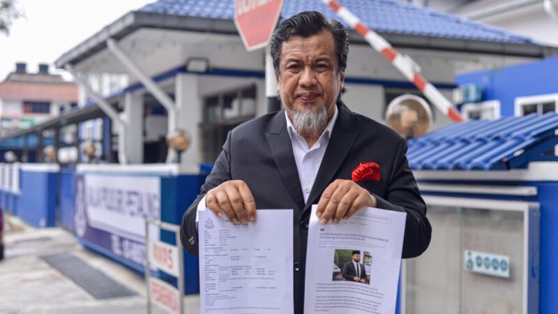 Dakwa syarikat Farhash terima lesen cari gali : G57 buat laporan polis ke atas portal berita 