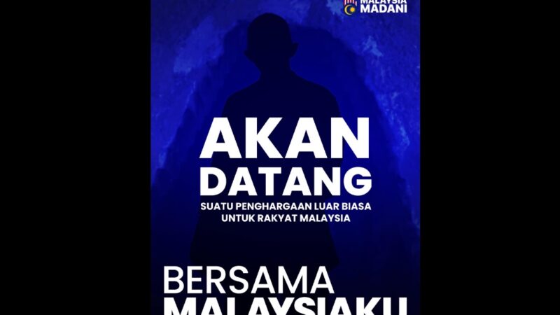 PM beri bayangan umum satu penghargaan luar biasa untuk rakyat