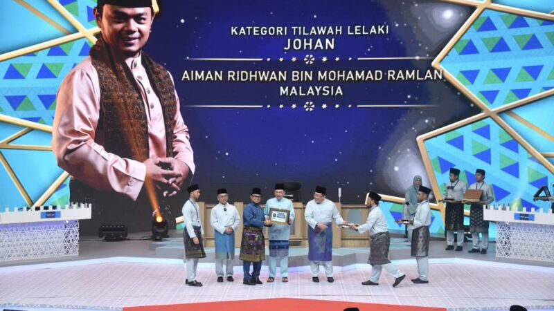 Qari dan Qariah Malaysia juara tilawah peringkat antarabangsa