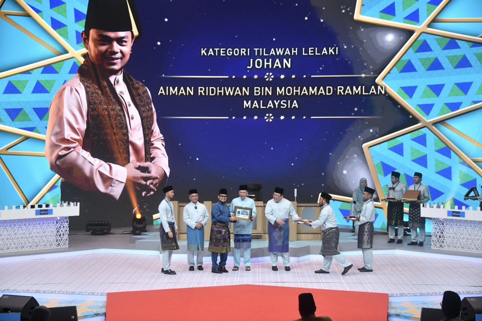 Qari dan Qariah Malaysia juara tilawah peringkat antarabangsa