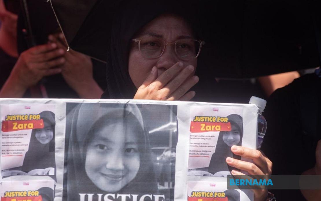 Zara Qairina : Barisan peguam mohon pendakwaan lebih berat  ke atas lima remaja esok 