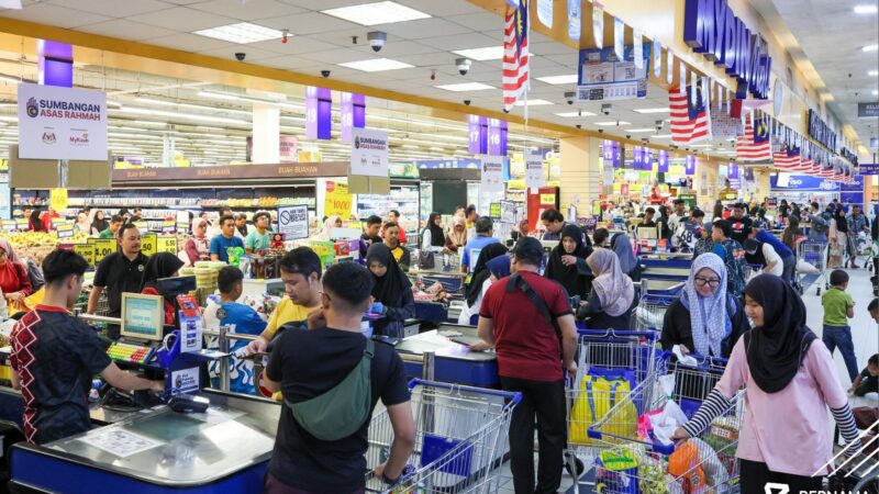 Mydin minta pembeli bersabar sistem MyKasih perlahan kerana terlalu ramai tebus bantuan SARA
