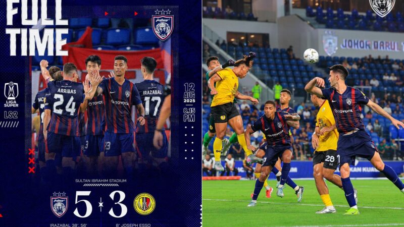 JDT cemas sebelum bangkit atasi N. Sembilan; Selangor catat kemenangan pertama