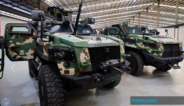 ATM dijangka terima kenderaan perisai HMAV 4×4 Tarantula pada 2027