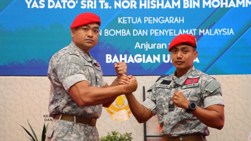Dua pegawai STAR Team lakar sejarah buat Maritim Malaysia