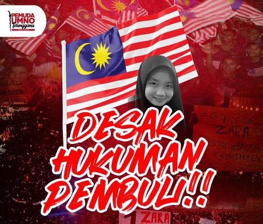 Jalur Gemilang: Ketika ‘bos’ sibuk tegur orang, Pemuda UMNO Terengganu sendiri buat silap