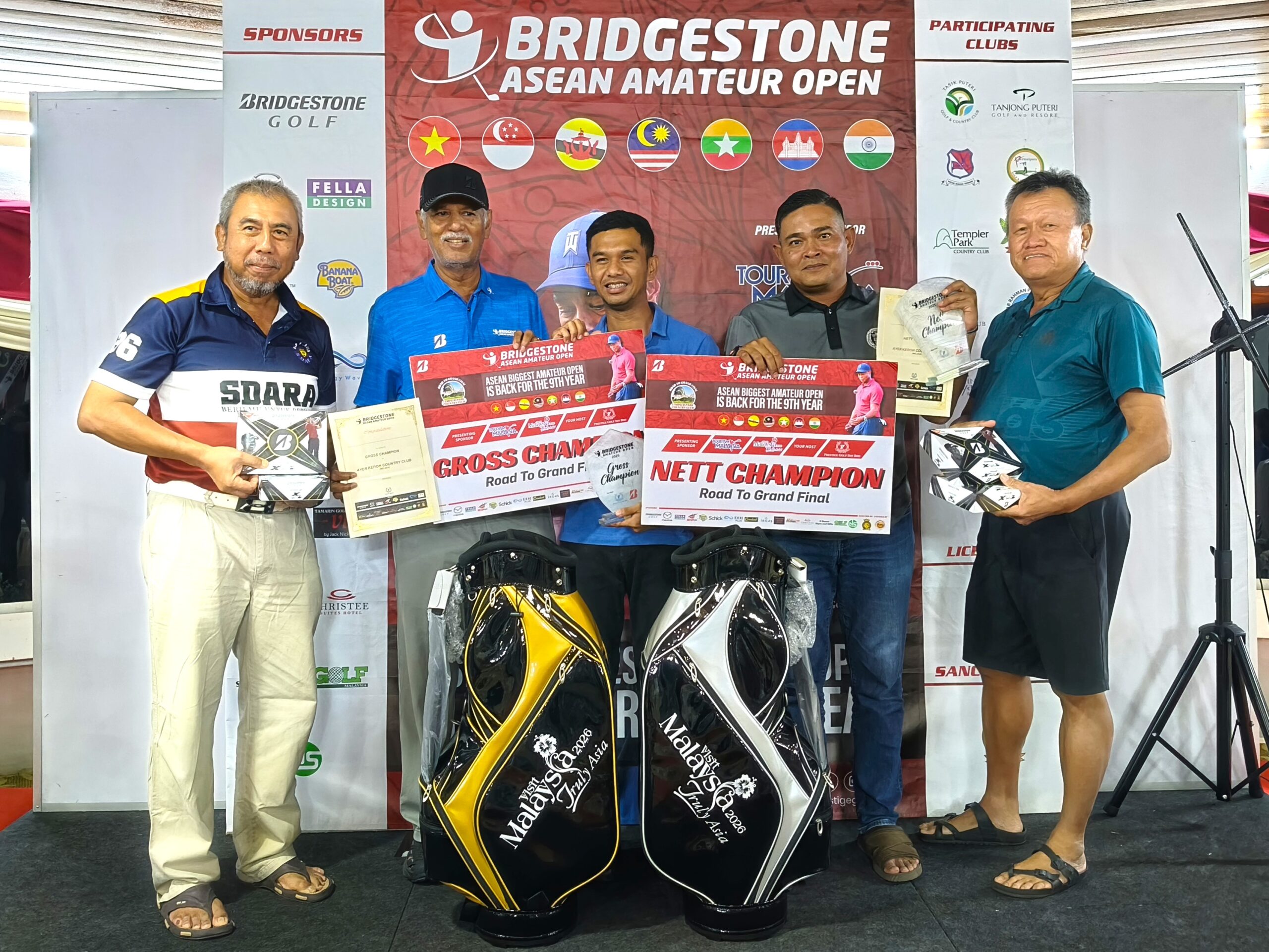 Bridgestone ASEAN Amateur Open 2025 gegar Melaka buat julung kali