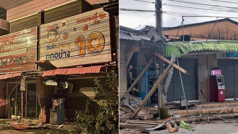 Enam letupan bom gegarkan Narathiwat, dua cedera