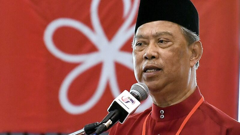 Perhimpunan Bersatu kecoh, perwakilan berbalas laungan ketika Muhyiddin sampaikan ucapan