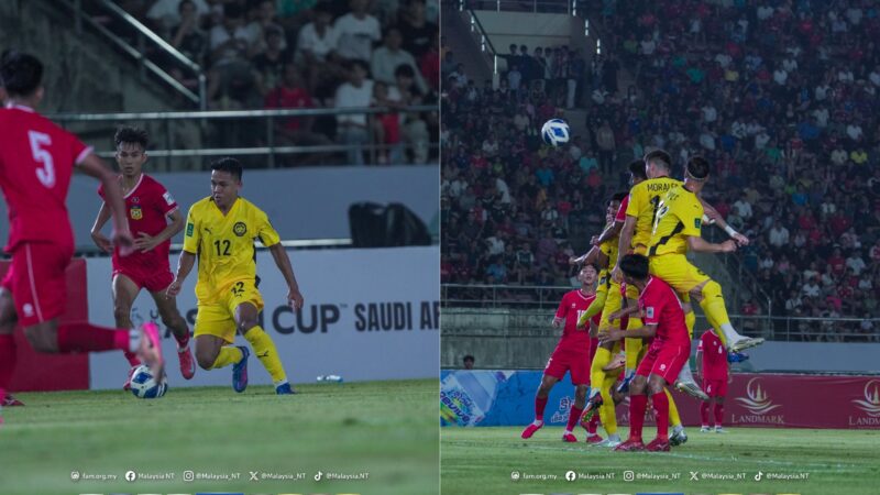 Malaysia benam Laos 3-0 walaupun tanpa 7 pemain warisan