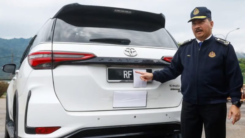Penceramah motivasi guna nombor plat palsu, pemilik asal tanggung saman RM12,600