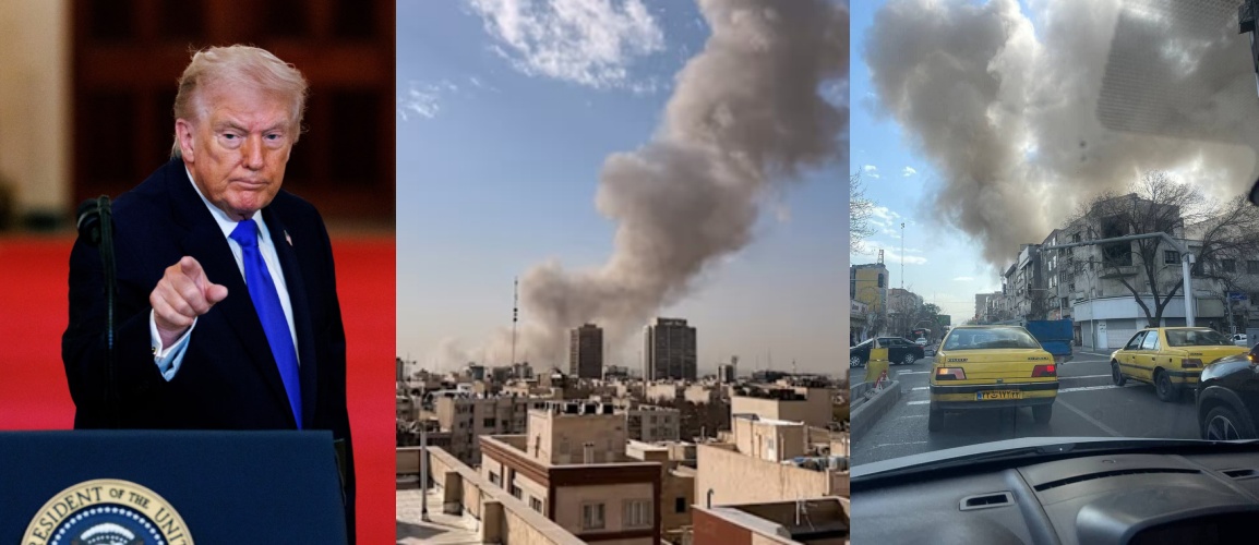 Trump umum operasi besar-besaran di Iran, ikrar musnahkan tentera dan minta rakyat ambil alih kerajaan