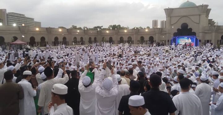Ratusan ribu huffaz TVET MARA berhimpun di Masjid Wilayah
