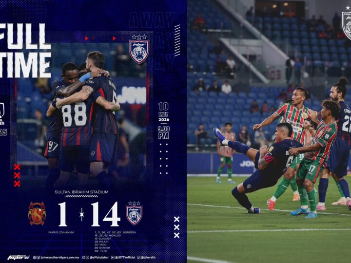 Selepas dimalukan Buriram, JDT lepas geram kepada Kelantan TRW